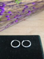Argollas pequeñas con pasador - Imagen 2