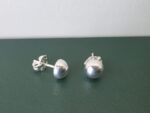 Aretes de media esfera