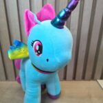 Peluche de Unicornio Celeste
