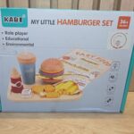 Set de Hamburguesa de Madera